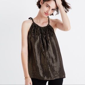 Madewell Stripe Halter Top